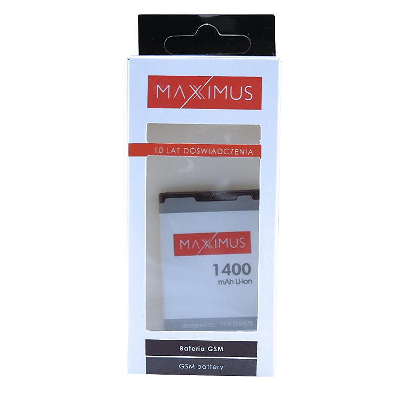 BAT. MAXXIMUS NOK E66/E75 1150 LION3120C/6600S/C5-03/E75/8800A - Billede 4